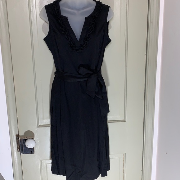 Talbot’s Summer Weight Black Midi Dress - Picture 2 of 12